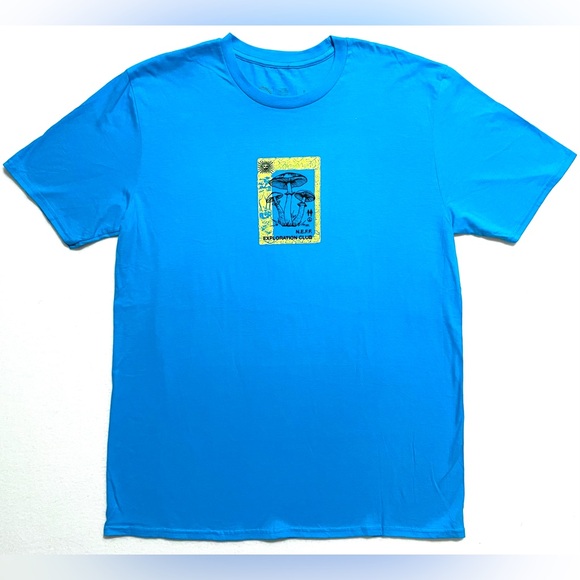 NEFF Exploration Club Get Outside Mushroom Graphic Tshirt Men’s Size Large NWT - Picture 3 of 9
